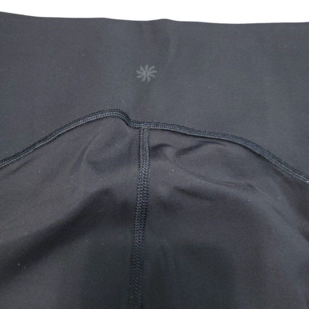 Athleta Leggings Size Medium W29"xL20" Athleta Hiit It Mesh Capri Leggings Crop - Picture 7 of 9